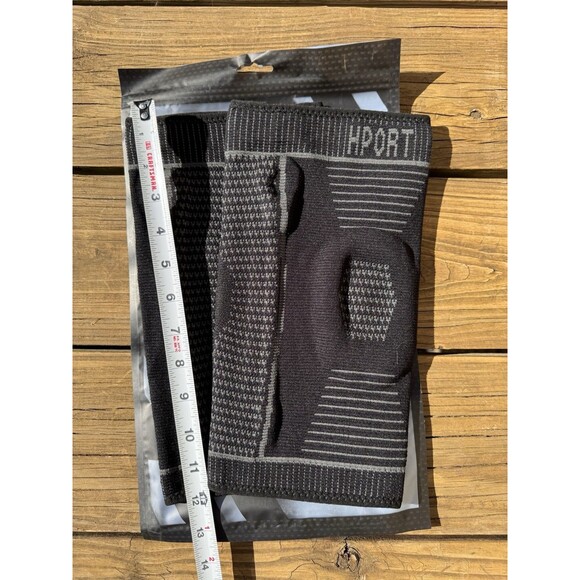 Hport Compression Knee Sleeves for Joint Support and Pain Relief Size M New - Picture 2 of 5